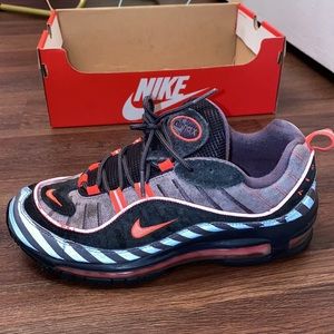 Nike air max 98 gunsmoke/lava glow